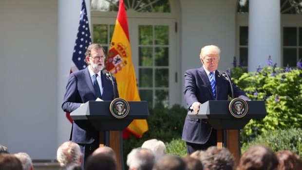 ep mariano rajoydonald trumpruedaprensala casa blanca