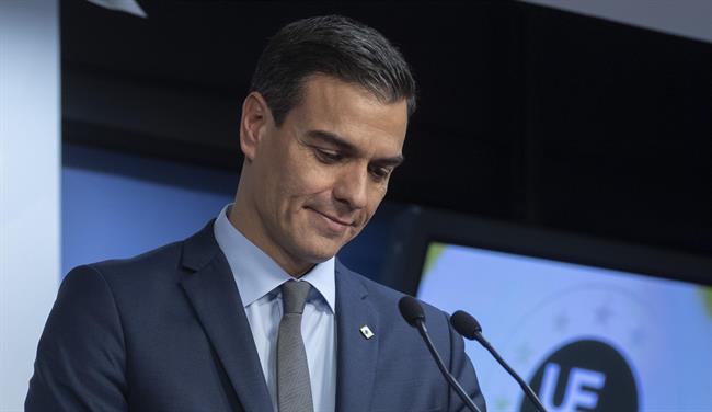 Pedro Sánchez en rueda de prensa en Bruselas | PRESIDENCIA DEL GOBIERNO ep pedro sanchez en ruedaprensabruselas