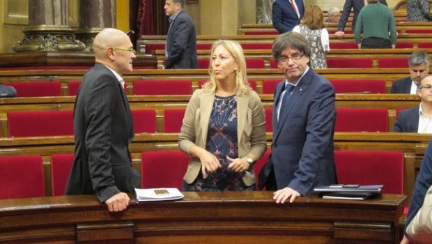 ep presidente carles puigdemont consellers raul romeva neus munte