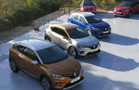 ep vehiculos renault captur en su presentacion en atenas