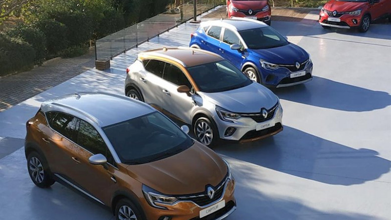ep vehiculos renault captur en su presentacion en atenas ep vehiculos renault captur en su presentacion en atenas