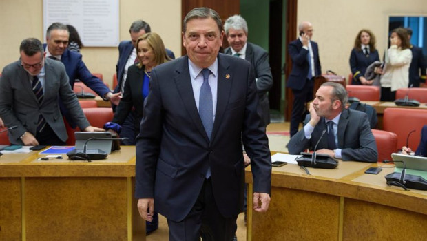 ep archivo   el ministro de agricultura pesca y alimentacion luis planas a su llegada para