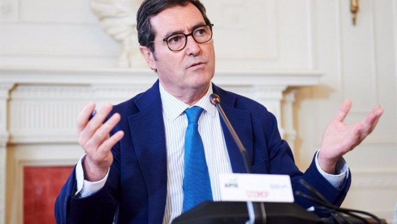 ep archivo   el presidente de ceoe antonio garamendi en el seminario la economia de la pandemia