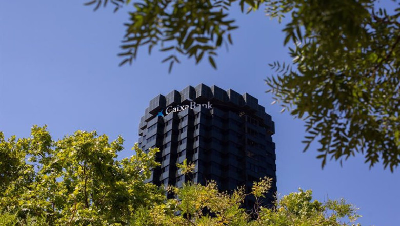 ep archivo fachada de la sede de caixabank en la avenida diagonal de barcelona en barcelona ep archivo fachada de la sede de caixabank en la avenida diagonal de barcelona en barcelona