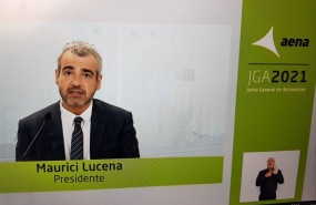 ep archivo   maurici lucena presidente de aena en la junta general de accionistas 2021
