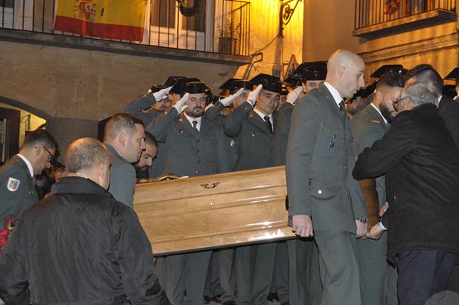 Capilla ardiente por los agentes de la Guardia Civil fallecidos en un tiroteo | EUROPA PRESS ep capilla ardientelos agentesla guardia civil fallecidosun tiroteo