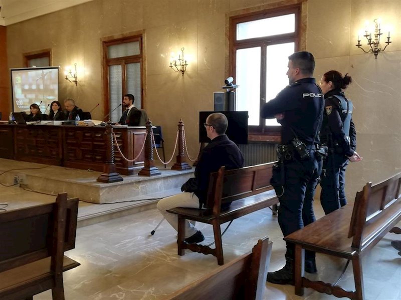 ep el acusado por el crimen de sencelles en el juicio en la audiencia provincial