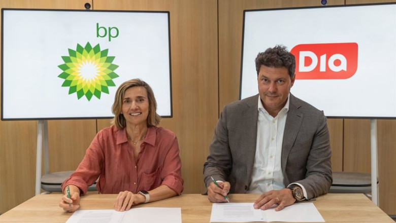 ep el consejero delegado de dia espana ricardo alvarez y la presidenta de bp energia espana olvido