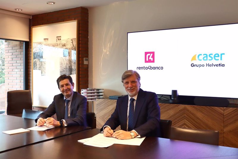 Renta 4 amplía su alianza con Caser para comercializar sus seguros de vida
