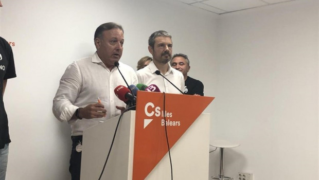 ep el diputado nacional de cs joan mesquida en rueda de prensa