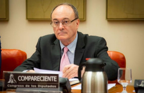 ep el exgobernador del banco de espana luis maria linde en una imagen de archivo en el congreso