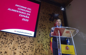 ep el ministro de agricultura alimentacion y pesca luis planas durante la presentacion del informe