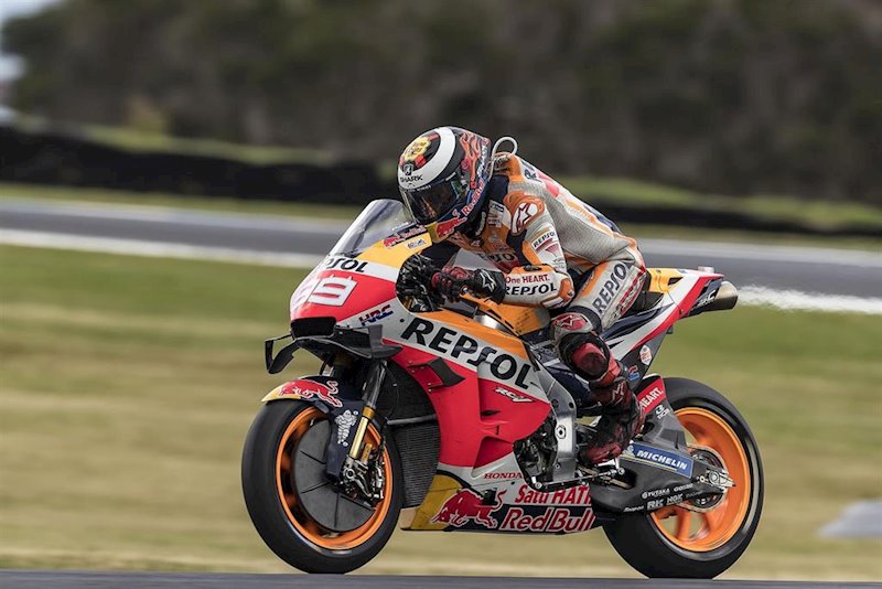 ep el piloto jorge lorenzo repsol honda en el gp australia 2019