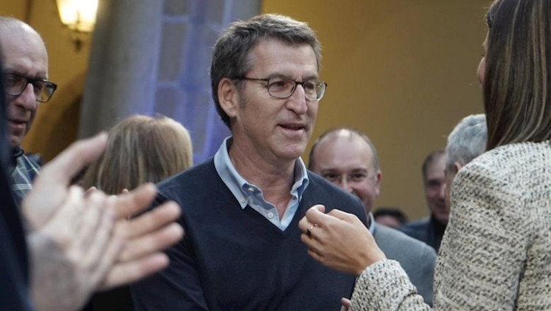 ep el presidente de la xunta y del ppdeg alberto nunez feijoo en un acto de partido ep el presidente de la xunta y del ppdeg alberto nunez feijoo en un acto de partido