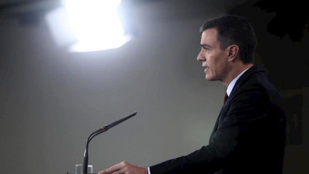 ep el presidente del gobierno en funciones pedro sanchez realiza una declaracion institucional en