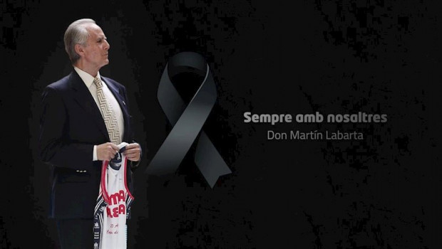 ep el valencia basket rinde homenaje a martin labarta con un minuto de silencio virtual