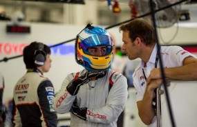ep fernando alonso rookie test barein toyota wec