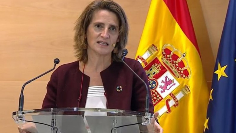ep imagen de teresa ribera durante su intervencion ep imagen de teresa ribera durante su intervencion
