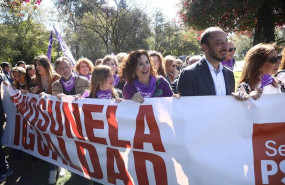 ep la ministra de hacienda maria jesus montero en el acto del 8m en sevilla