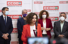 ep la ministra de hacienda maria jesus montero en su visita a sevilla