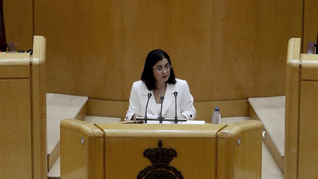 ep la ministra de politica territorial carolina darias durante la sesion de la comision general de