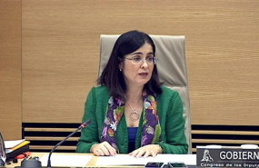 ep la ministra de politica territorial y funcion publica carolina darias durante la comision en el