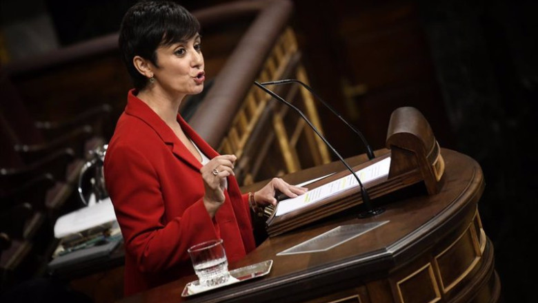 ep la ministra de vivienda isabel rodriguez en la sesion plenaria en el congreso