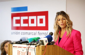 ep la vicepresidenta segunda y ministra de trabajo y economia social yolanda diaz inaugura el