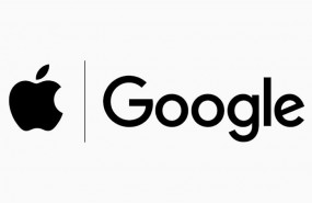 ep logos de apple y google