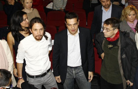 ep los politicos pertenecientespodemos pablo iglesiasalexis tsipras