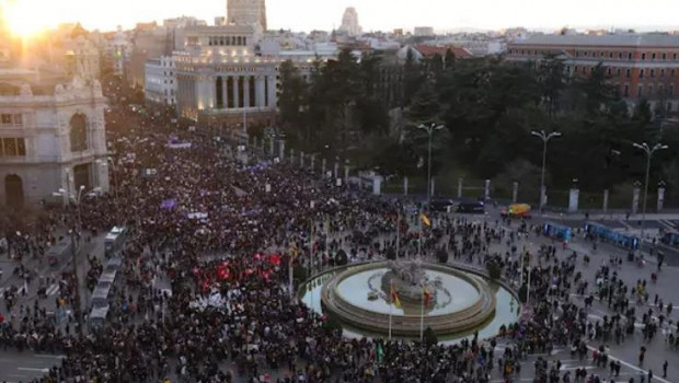 ep manifestacion del 8m de 2020 en madrid