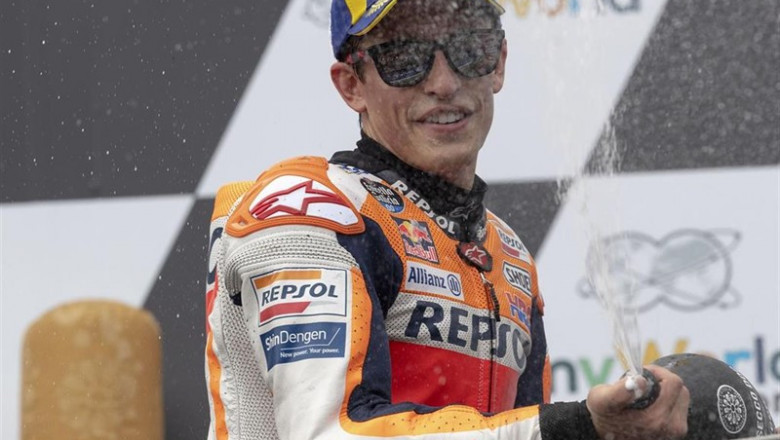 ep piloto espanolmotogp marc marquez repsol honda enpodio