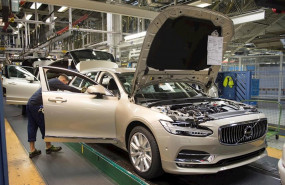ep planta de volvo car corporation en torslanda suecia