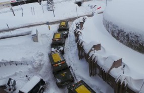 ep ume unidad militaremergencia temporal nieve nevar frio invierno
