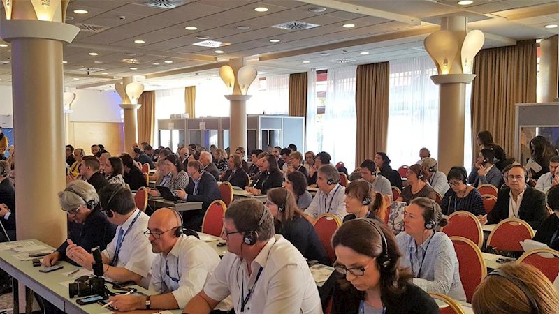 ep un momento durante el simposium de budapest