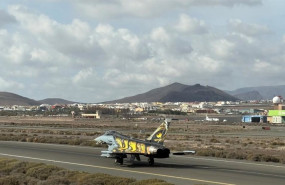 ep una de las aeronaves militares que participo en las maniobras militares del ejercicio