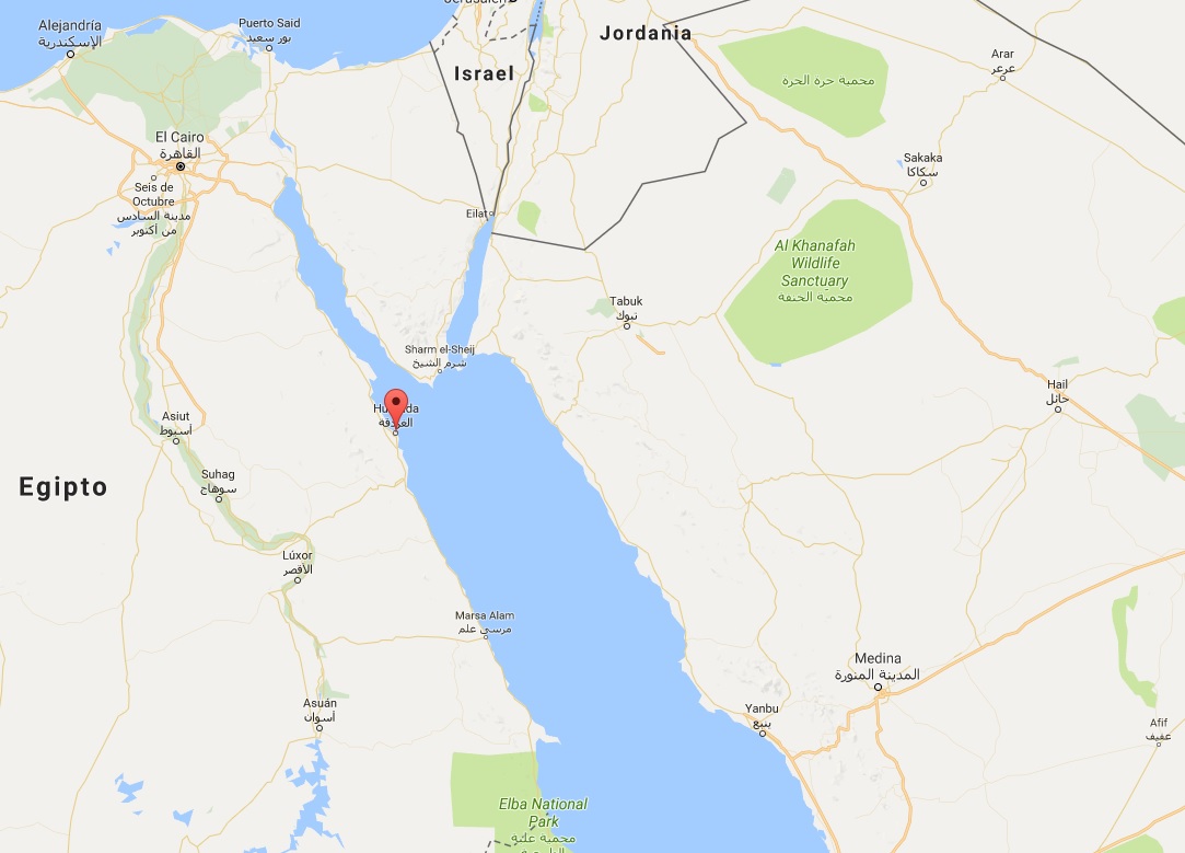hurgada egipto ubicaci n google maps