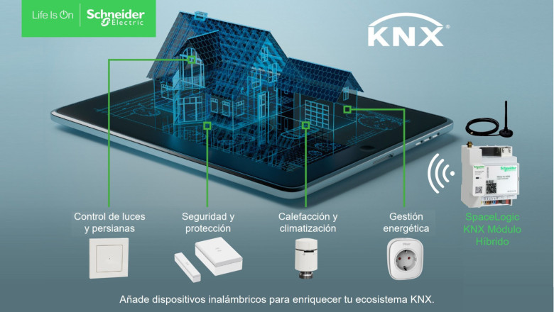 schneider electric revoluciona las instalaciones knx con el nuevo mdulo hbrido spacelogic knx jpg 