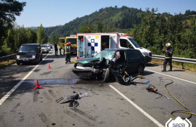 ep accidente de trafico en laviana