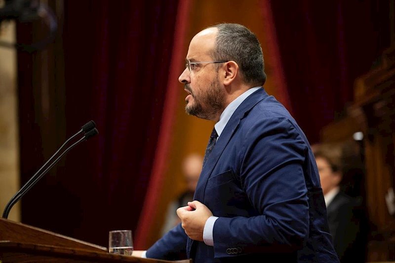 ep alejandro fernandez pp interviene en el parlament de catalunya