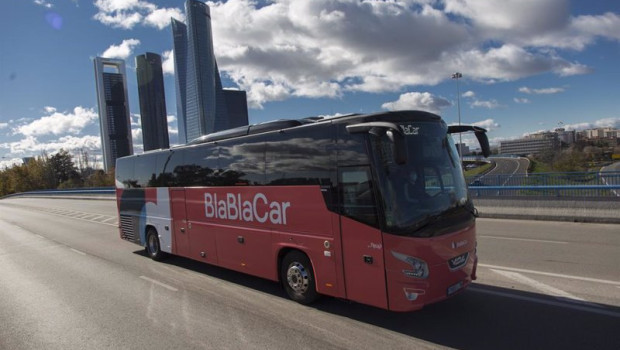 ep archivo   autobus de blablacar en madrid