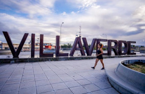 ep archivo   cartel del barrio de villaverde madrid espana a 18 de septiembre de 2020