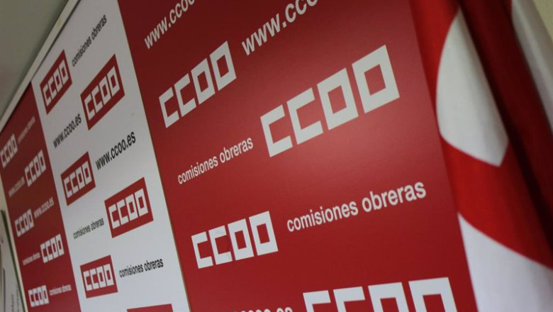ep archivo logo ccoo comisiones obreras cartel ccoo ep archivo logo ccoo comisiones obreras cartel ccoo