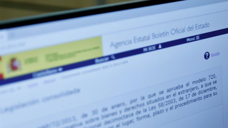 Archivo - Pantalla de ordenador Boletín Oficial del Estado (BOE) | Cézaro De Luca - Europa Press - Archivo ep archivo pantalla de ordenador boletin oficial del estado boe