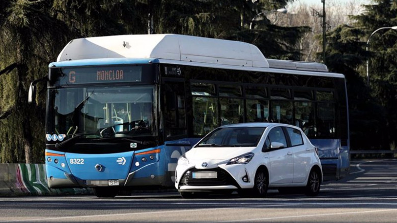 ep archivo   un autobus de la emt circula por madrid