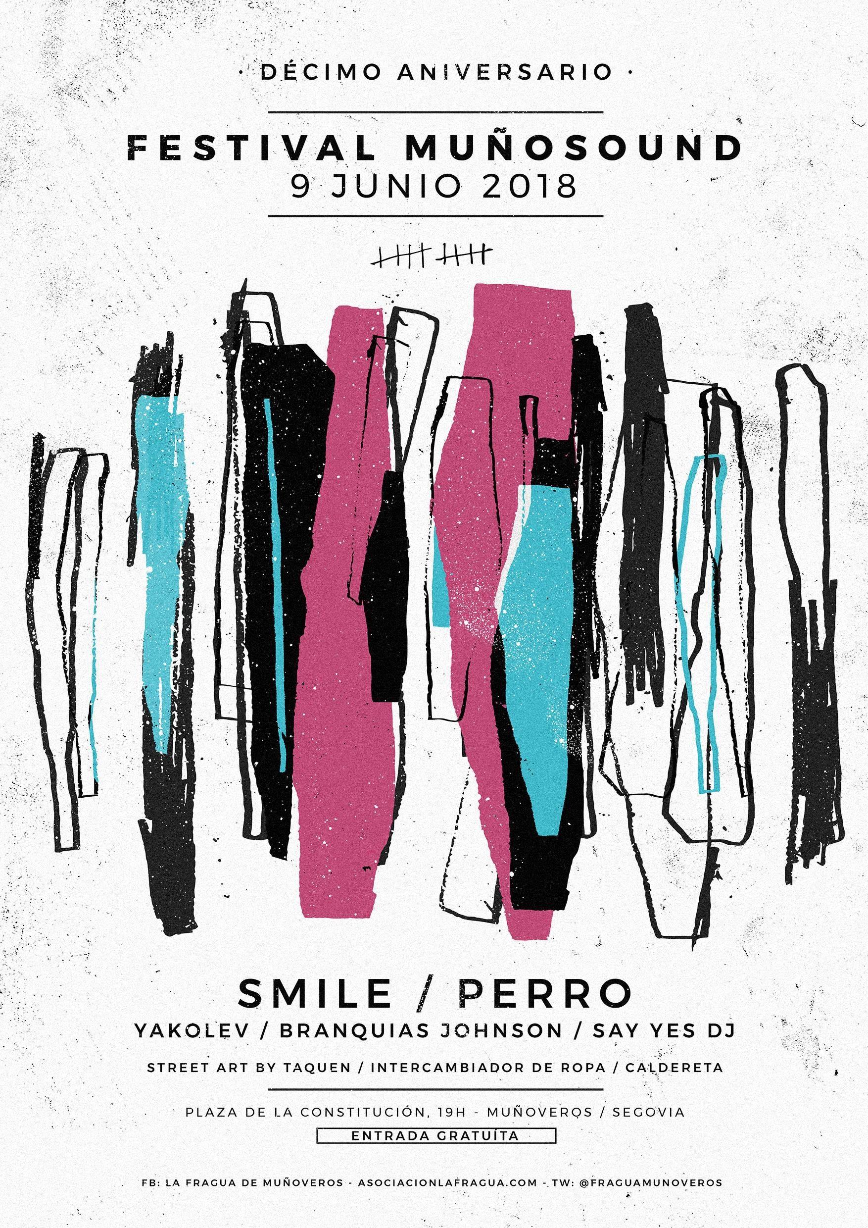 Cartel del Festival MuñoSound 2018 de Muñoveros | LA FRAGUA DE MUÑOVEROS ep cartelfestival munosound 2018munoveros