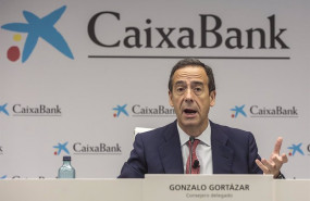 ep el consejero delegado de caixabank gonzalo gortazar en la rueda de prensa