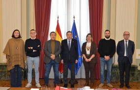 ep el ministro de agricultura luis planas se reune con representantes de ccoo y ugt