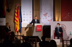 ep el presidente de agbar y vicepresidente ejecutivo de suez angel simon este lunes en la sede de