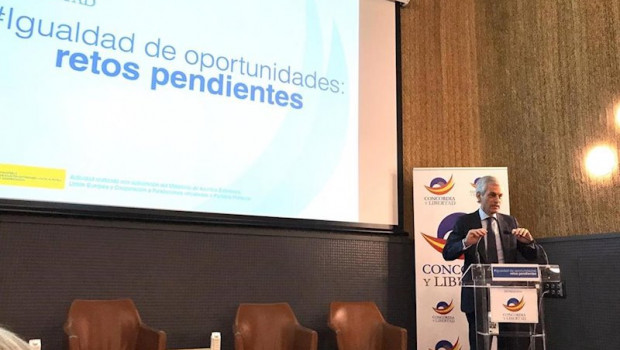ep el presidente de la fundacion concordia y libertad adolfo suarez illana presenta unas jornadas